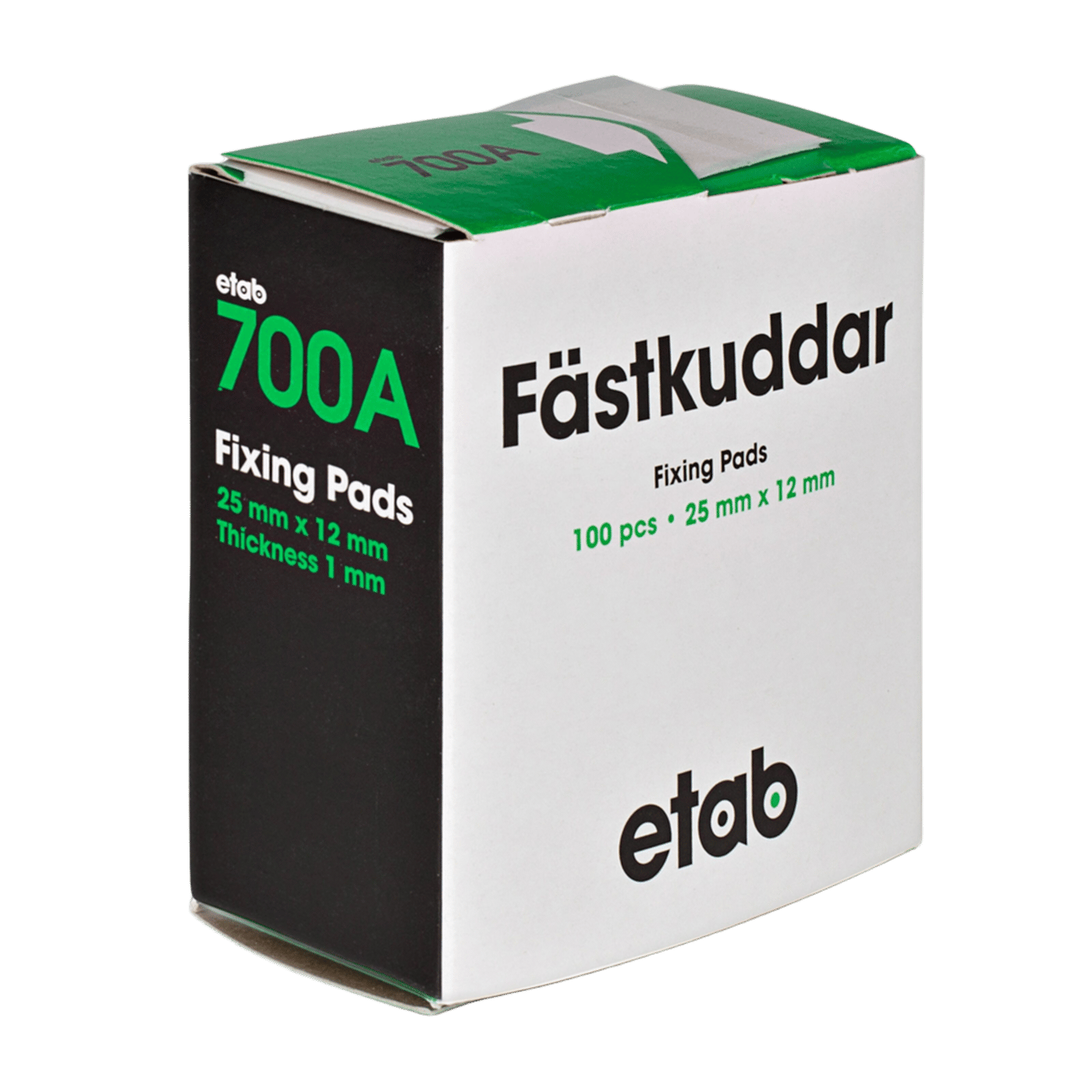 Fästkuddar 25x12 mm 100 st