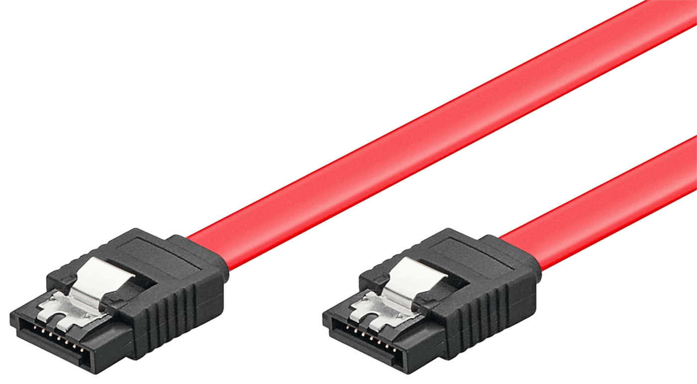 SATA 6 Gb/s-kabel med lås 0,3 m