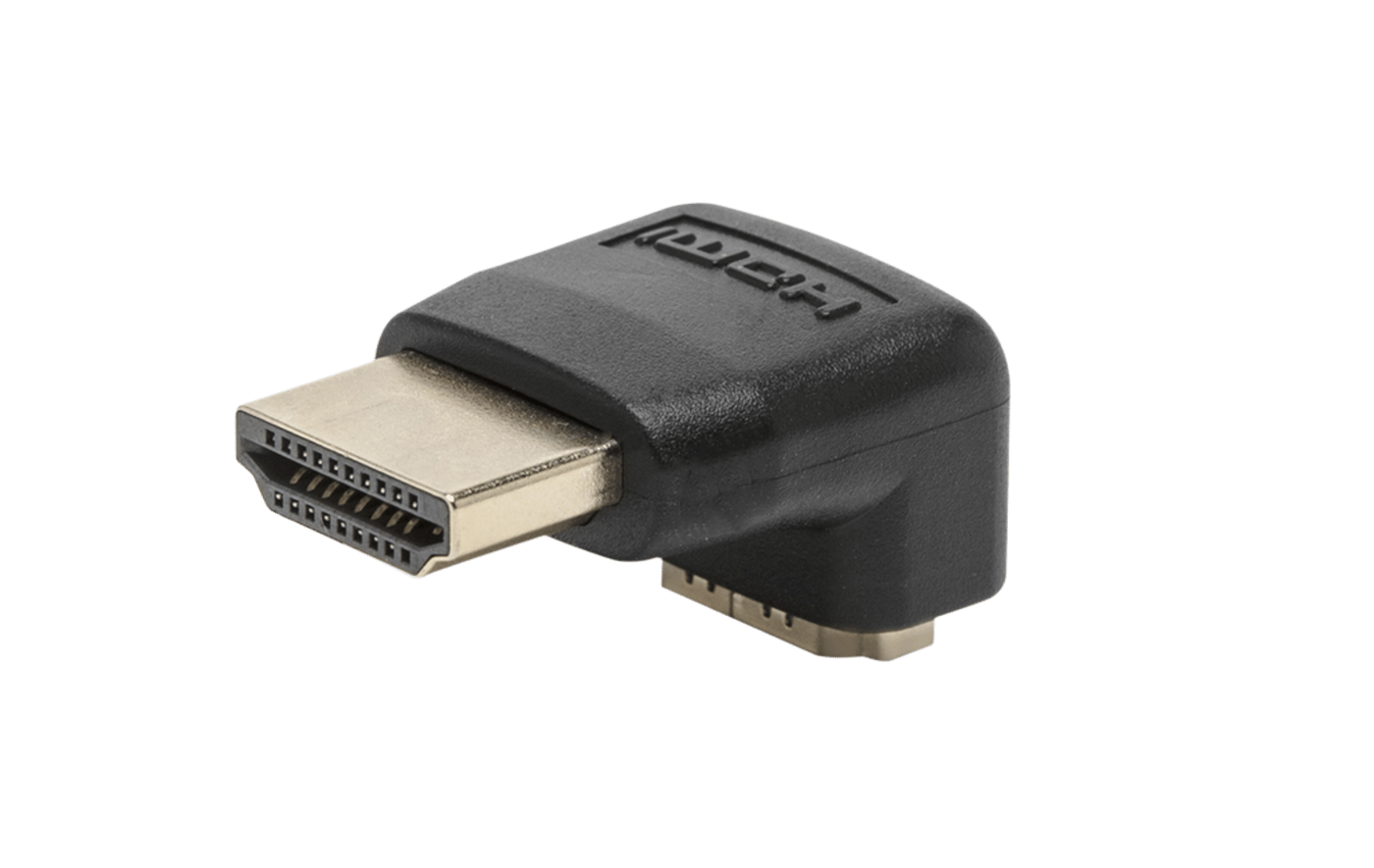 HDMI-vinkeladapter 90° Nedovervinklet
