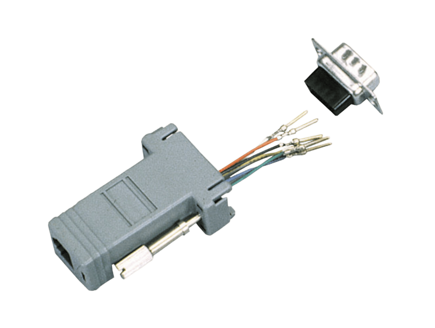 RJ45 till DB9 Stiftadapter