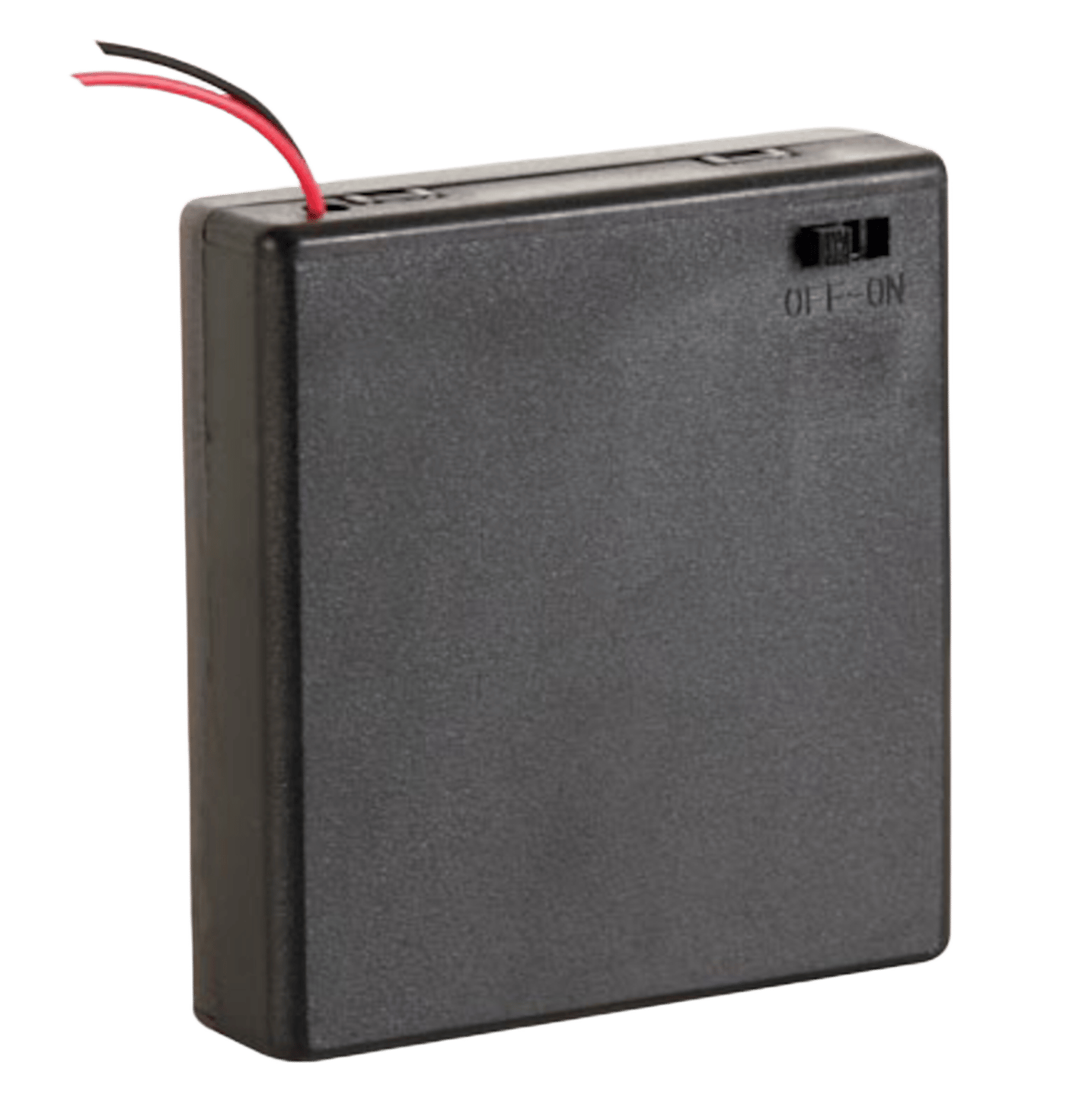 Batterihållare med switch för 4x AA