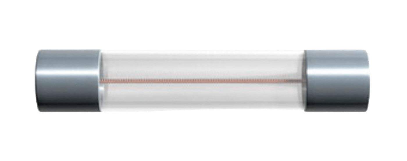 Glassrørsikring 6 x 32 mm 4 A Trege (T)