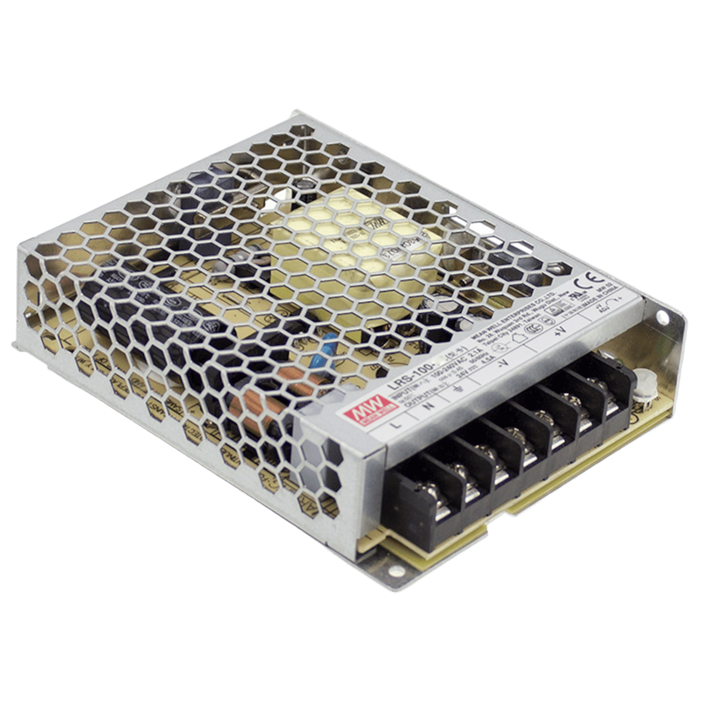 Mean Well Switchat nätaggregat 12 V (DC) 100 W