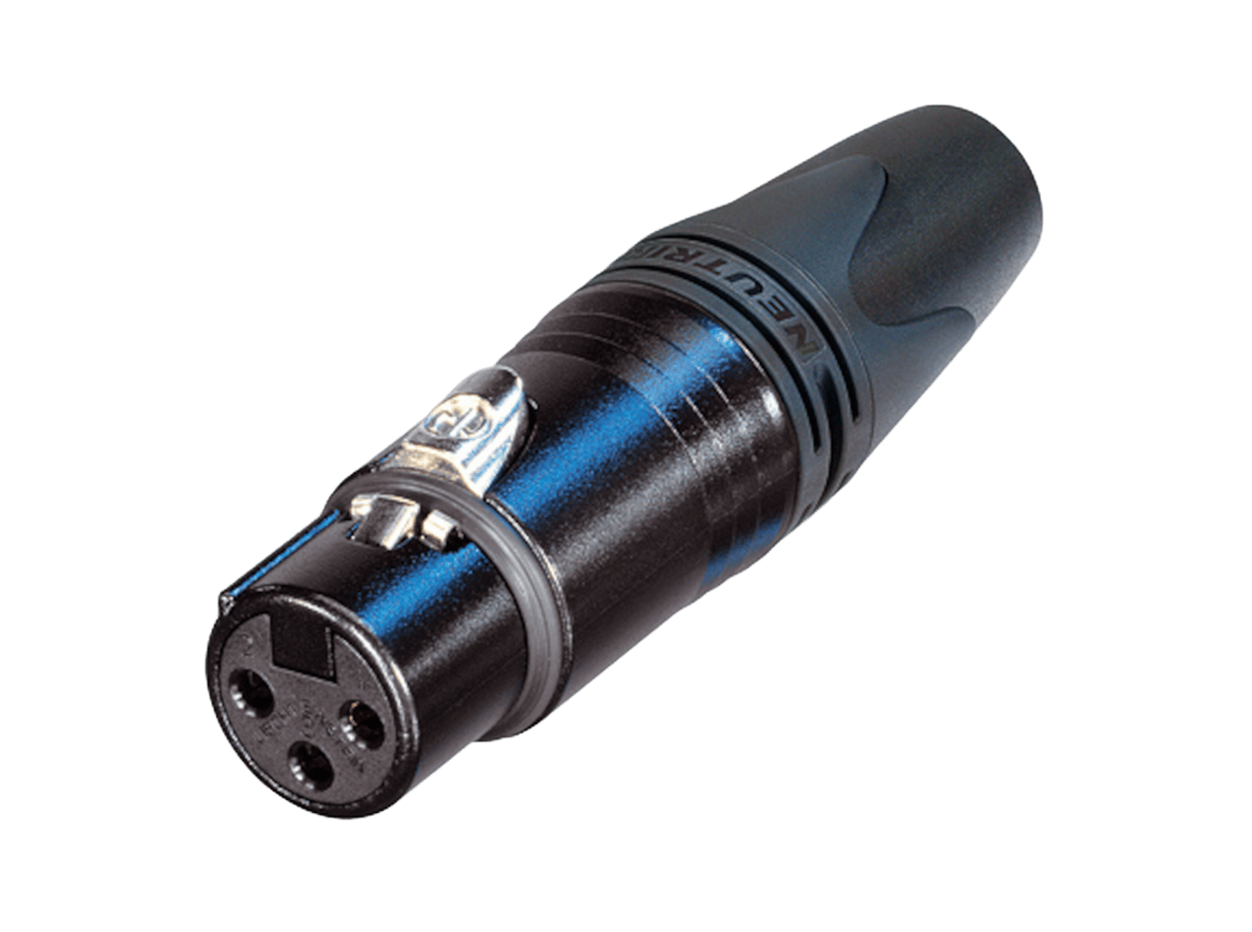 Neutrik XLR-hona Svart