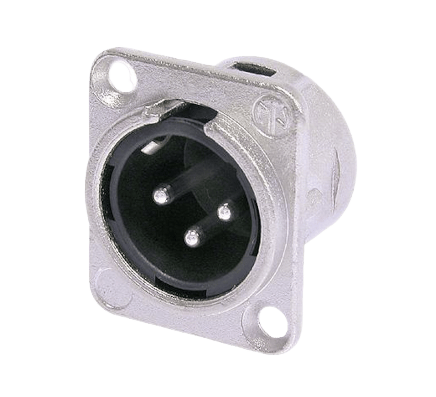 Neutrik XLR-hann for kabinett