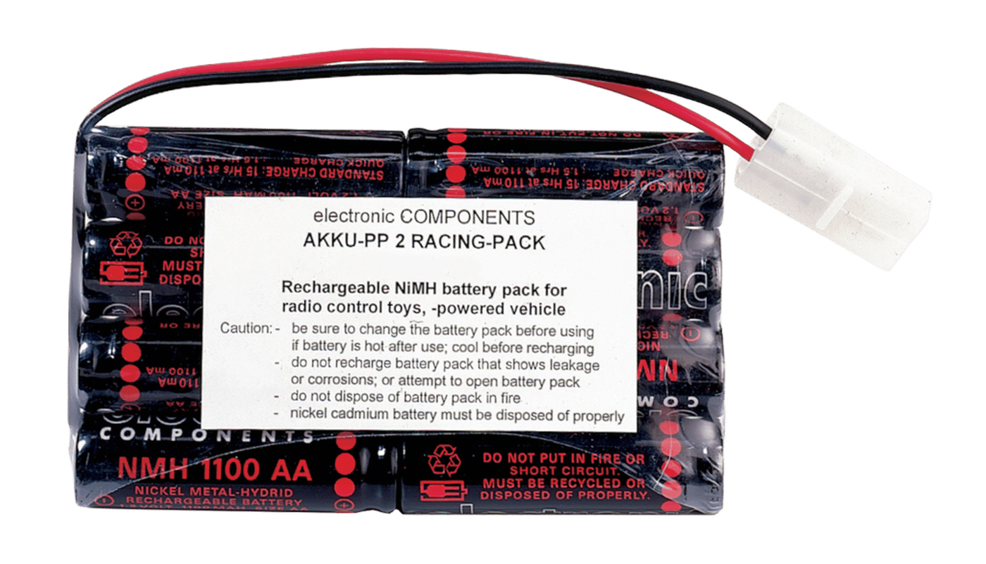RC-batteripack NiMH 9,6 V 2000 mAh