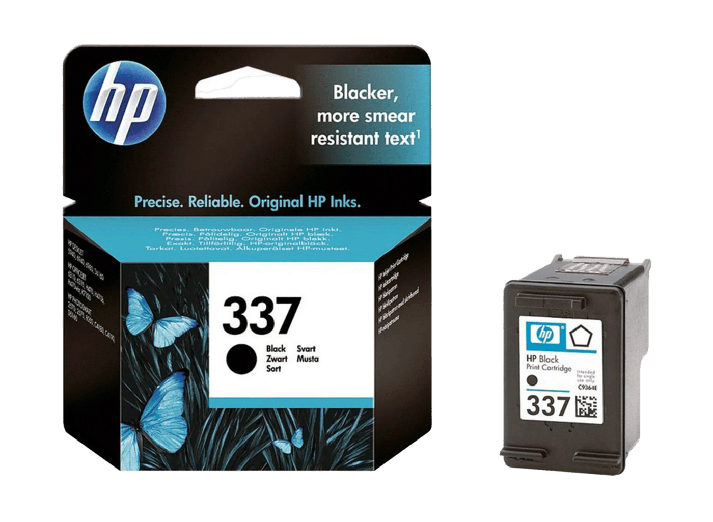 HP 337 - Svart