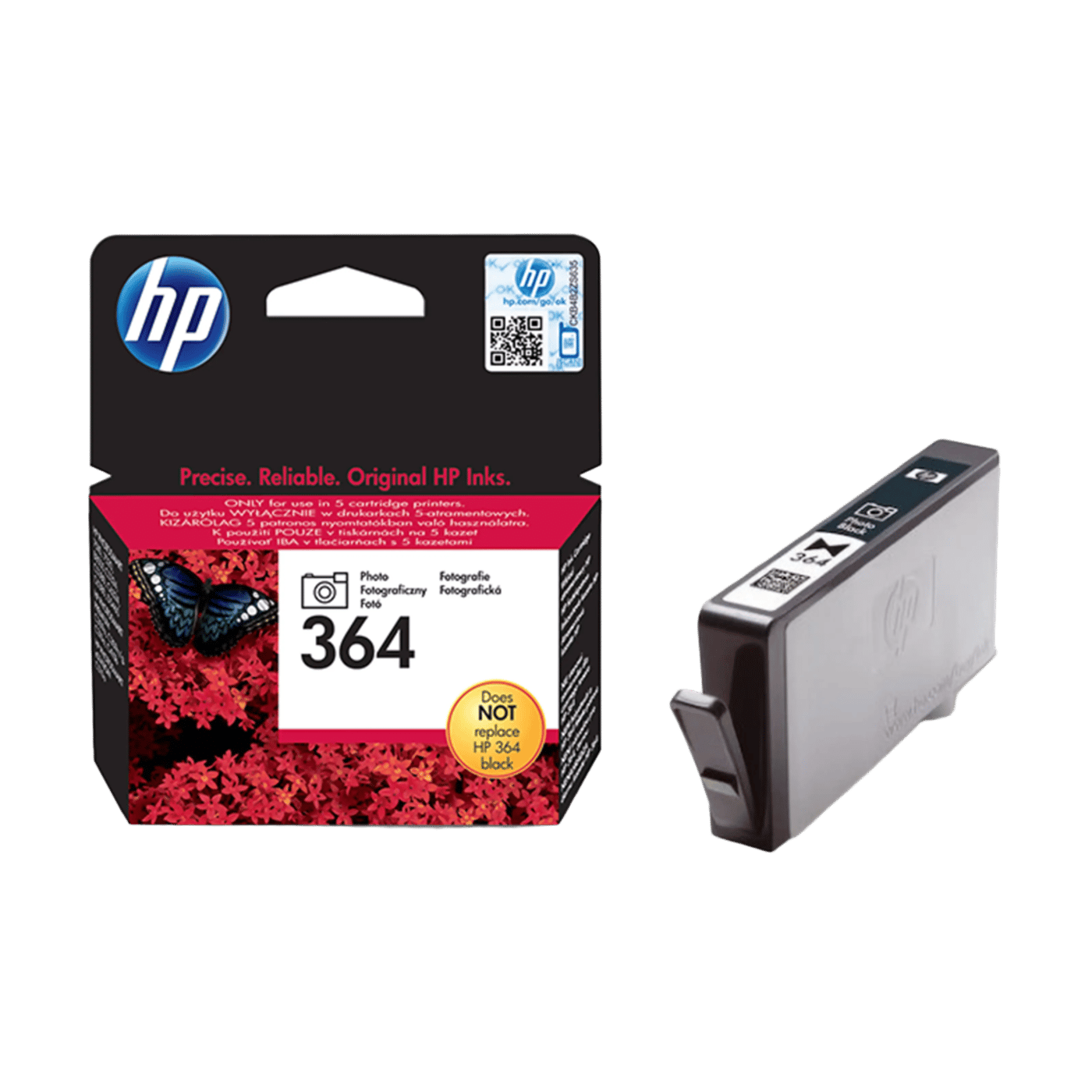 HP 364 Bläckpatron Fotosvart