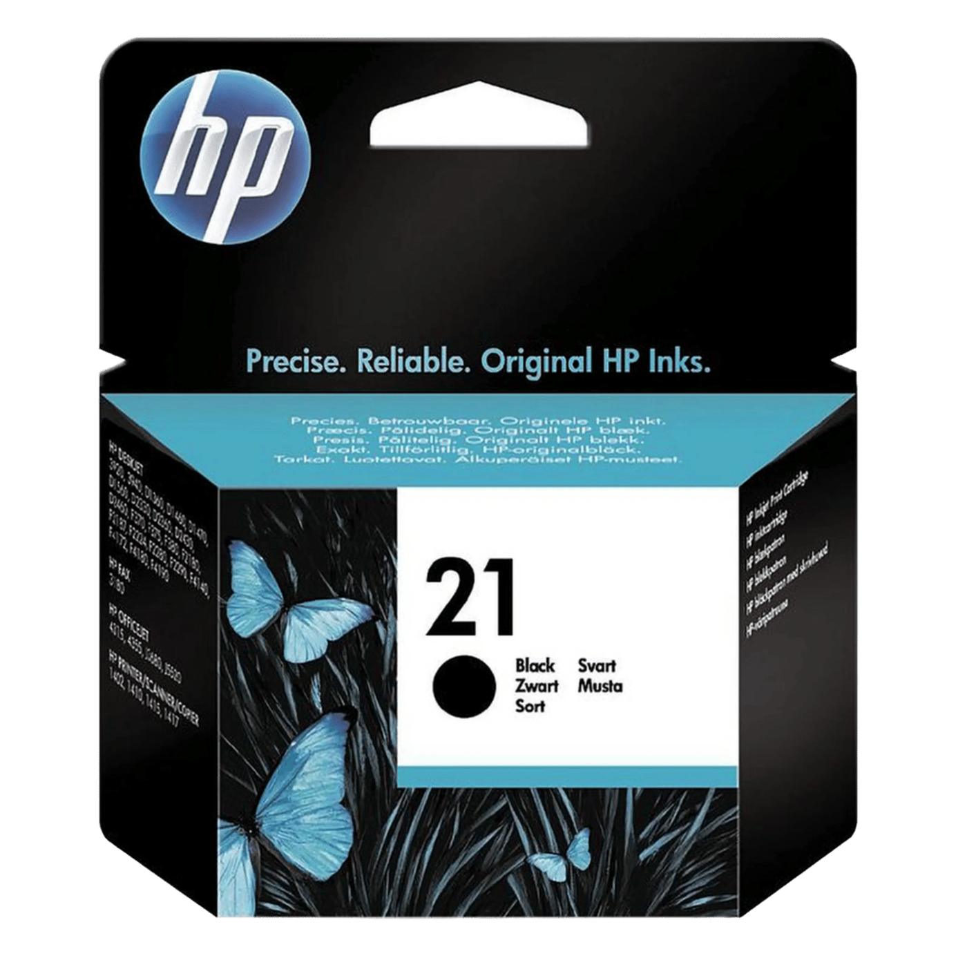 HP 21 Bläckpatron Svart