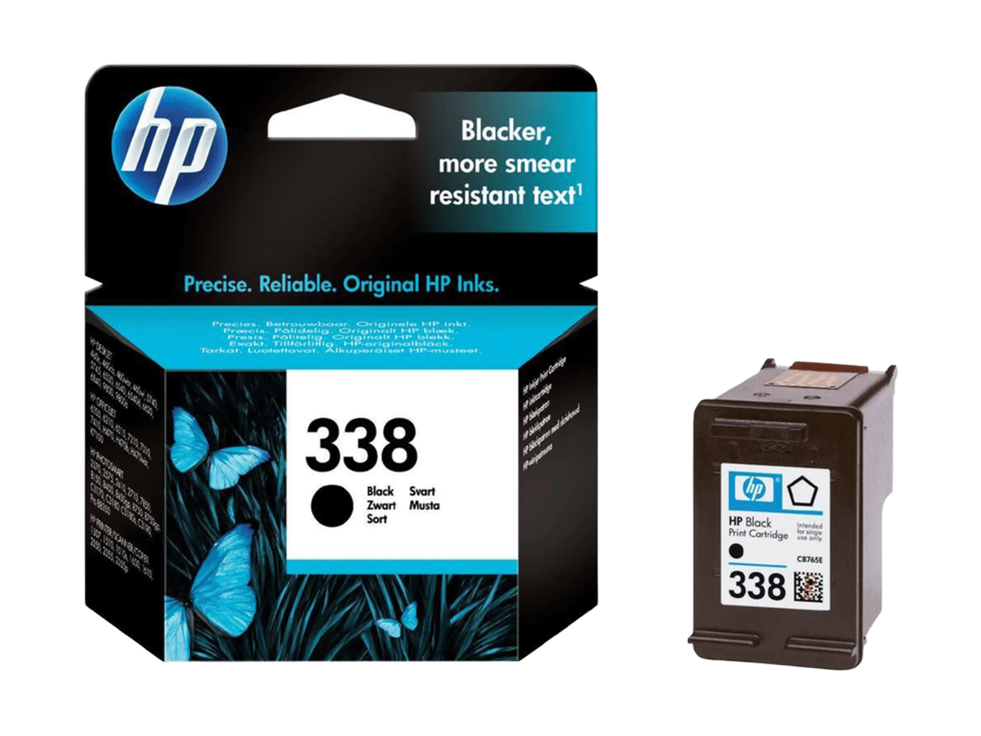 HP 338 - Svart