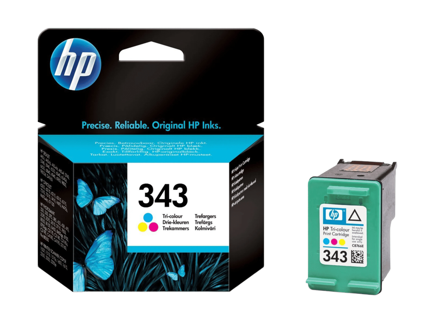 HP 343 - 3-farge