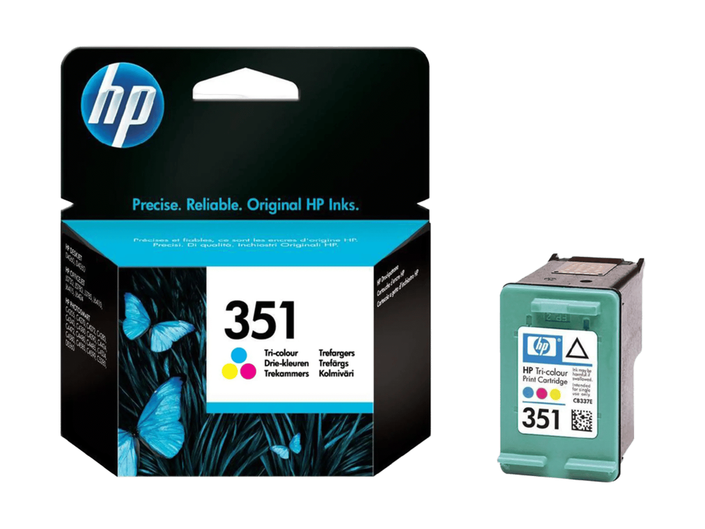 HP 351 Bläckpatron Flera färger