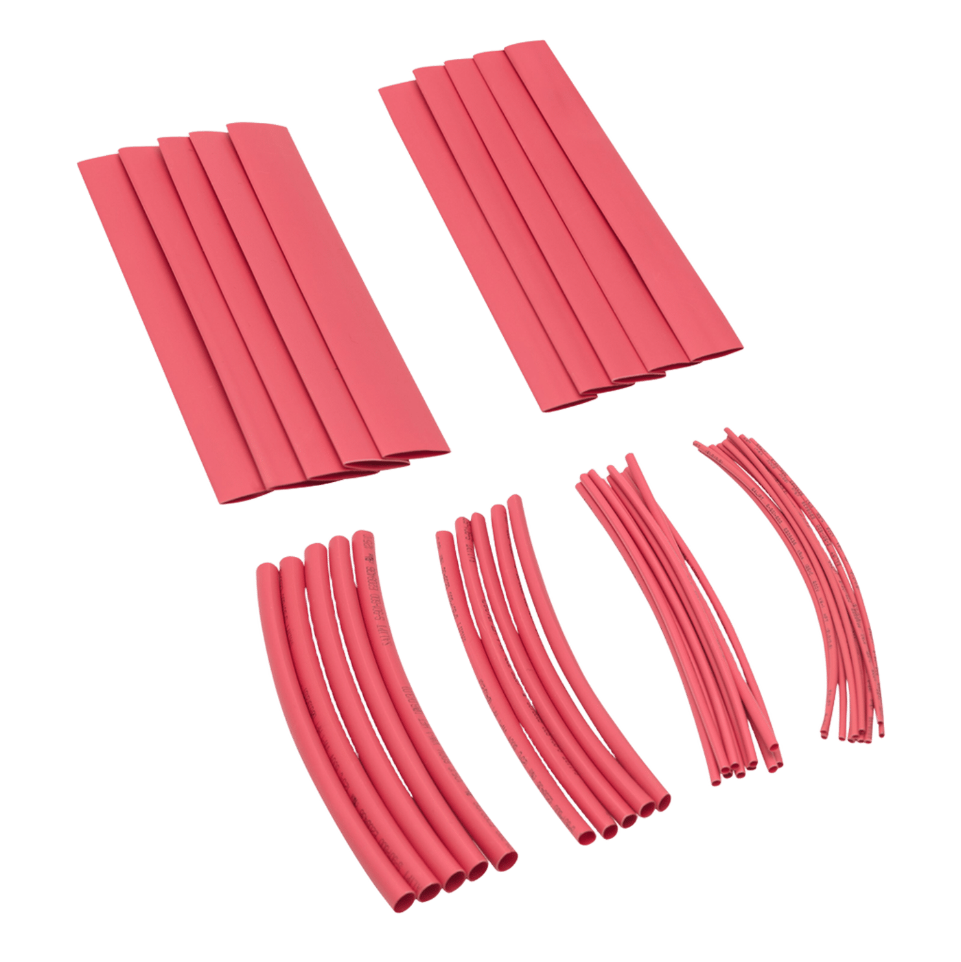Luxorparts Krympslangar 40-pack Röd