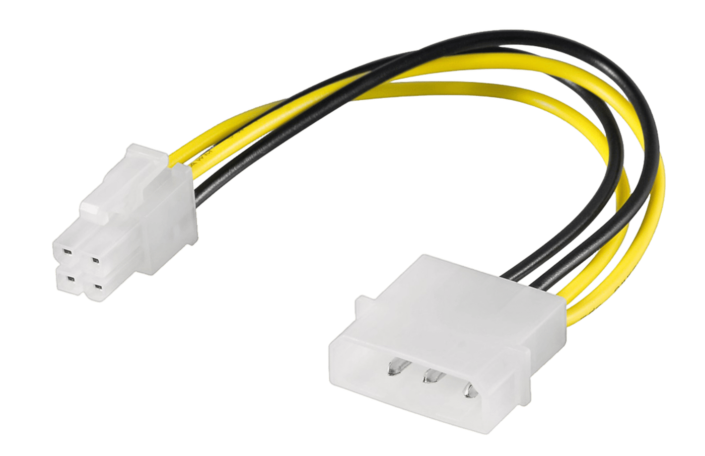 Strömadapter 4-pin Molex till P4