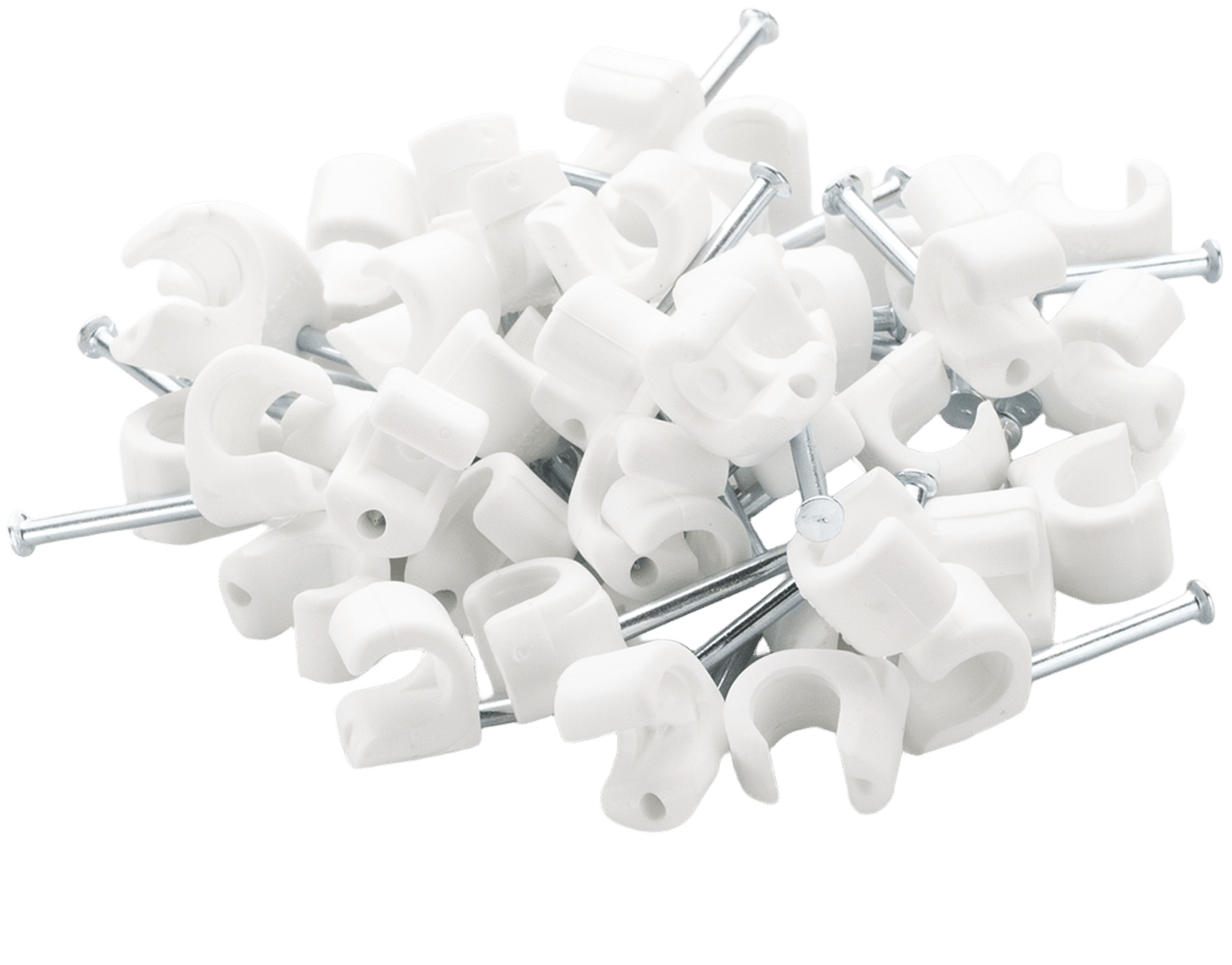 Kabelklemmer for rund kabel 7–10 mm 100-pk.