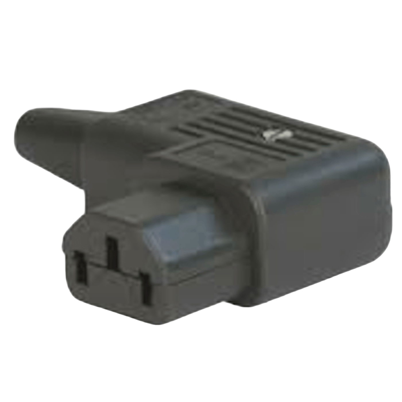 Apparatkontakt C13 Vinklad