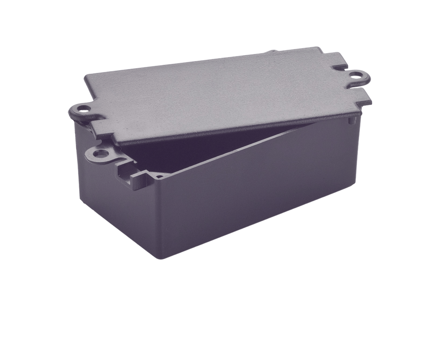 Ventilerad inbyggnadslåda 38x65 mm
