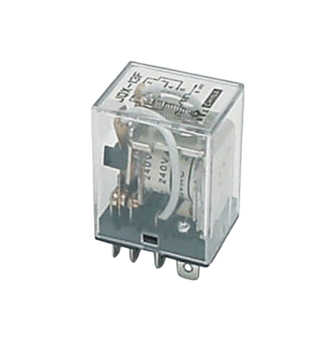 Relé 230 V 2-polet (250 V / 10 A) 10 A / 250 V