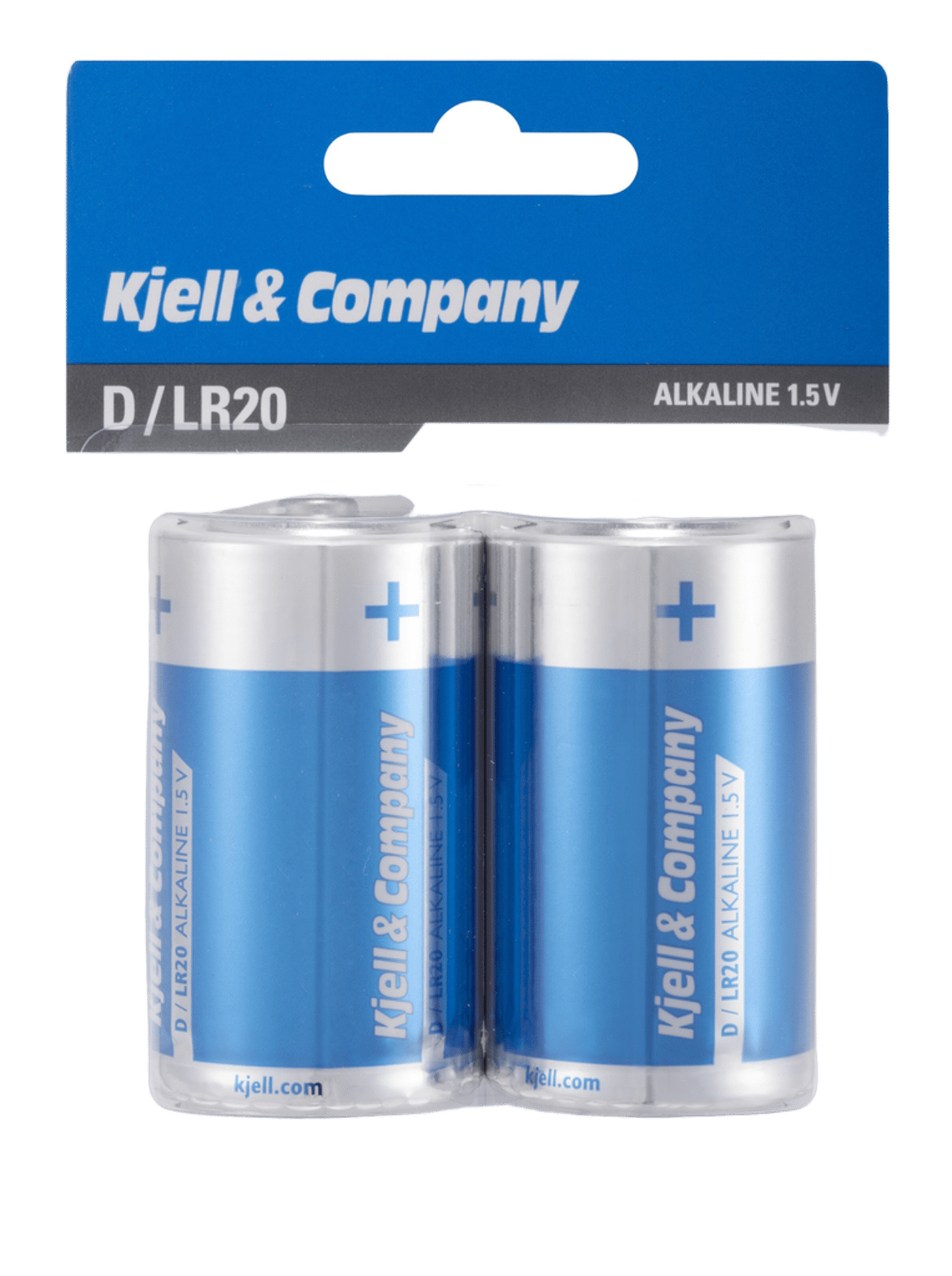 Kjell & Company D-batterier (LR20) 2-pack