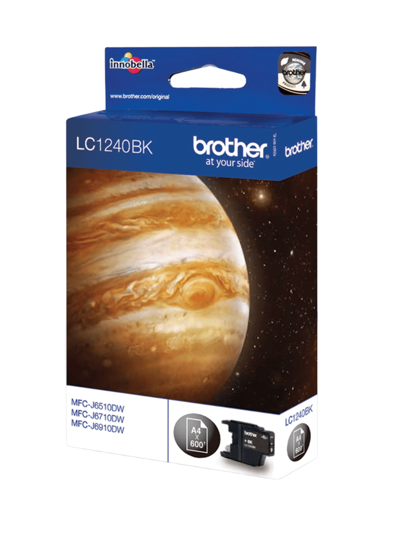 Brother LC1240BK Bläckpatron Svart