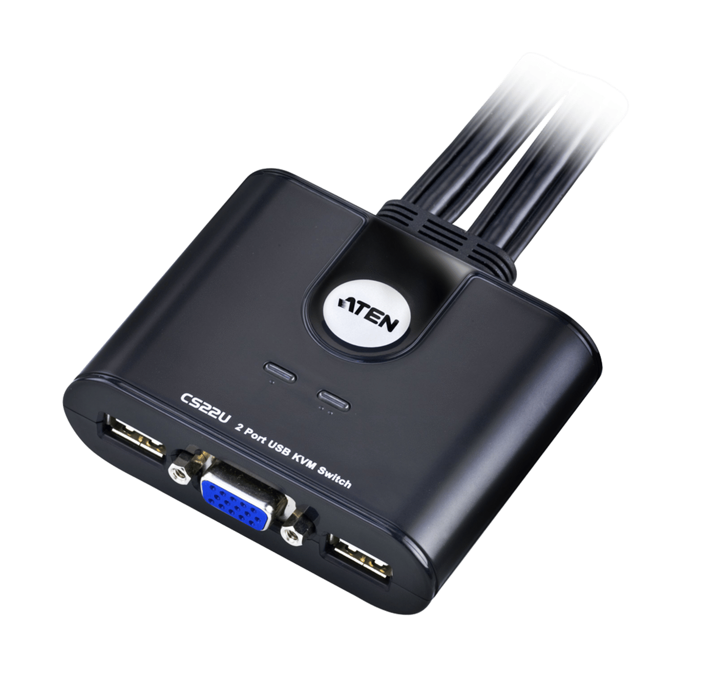 KVM-switch med VGA og USB