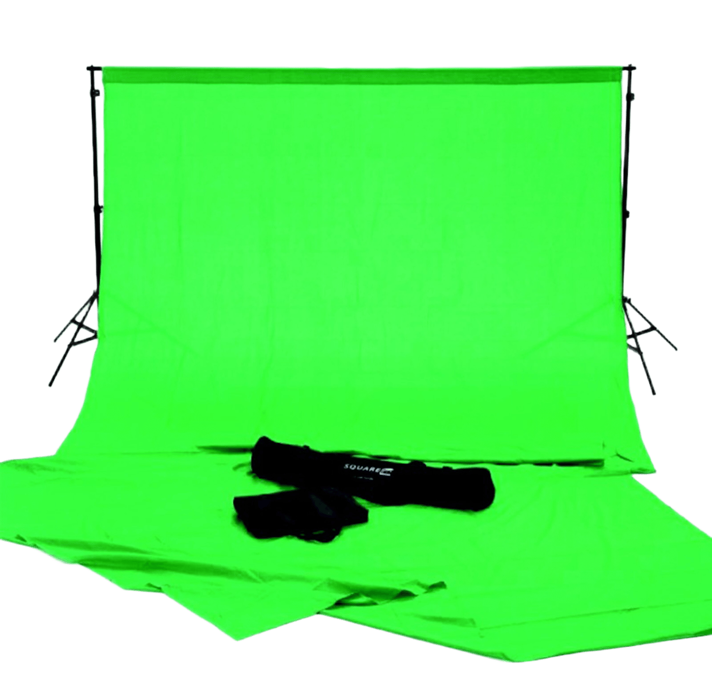 Greenscreen 2x3 m - med stativ
