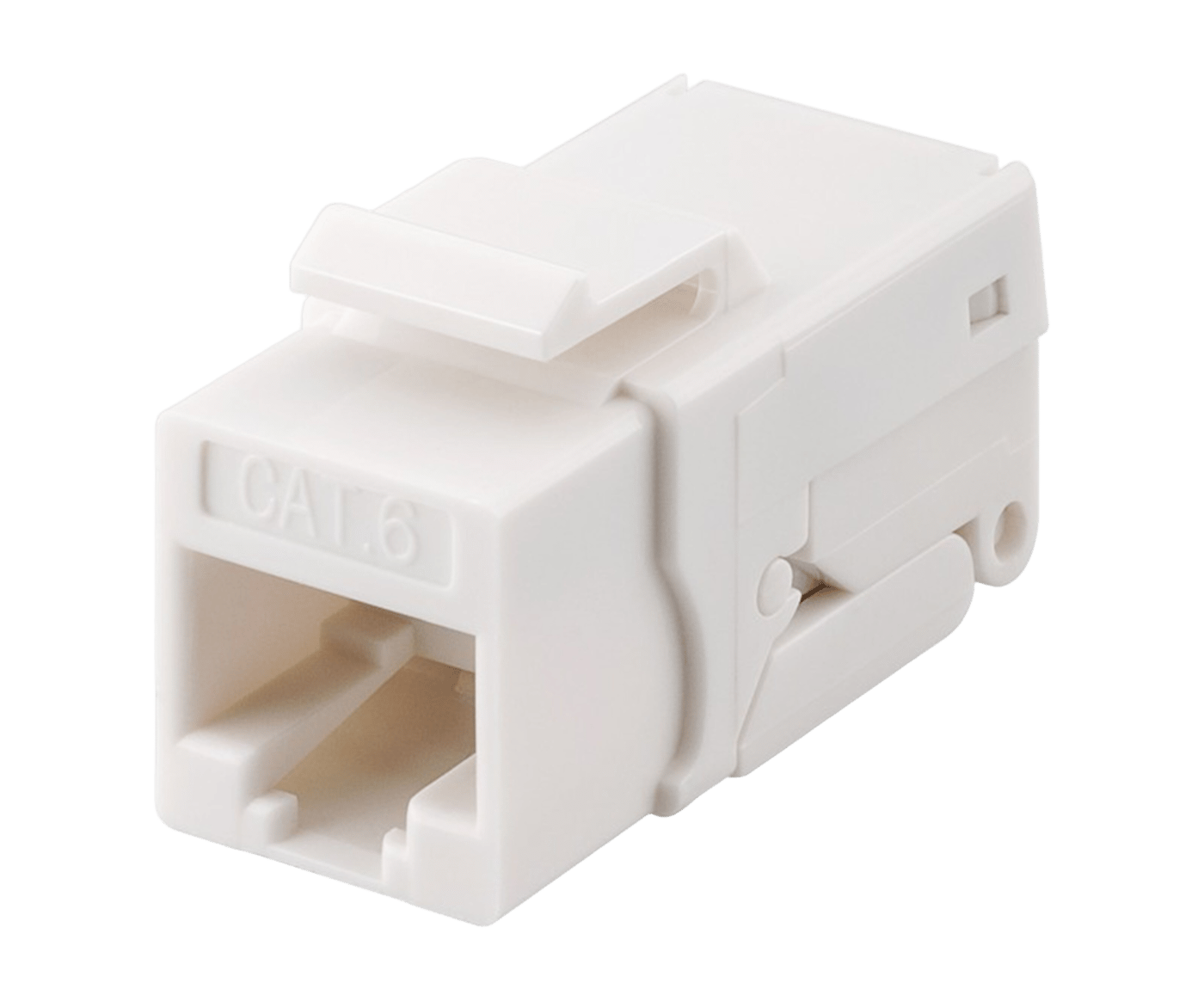 Luxorparts Keystone-jack Cat. 6 UTP verktygsfri