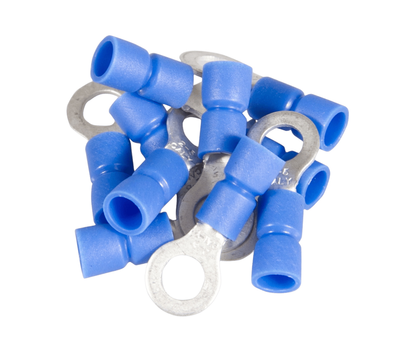 Blå ringkabelsko M5 10-pack