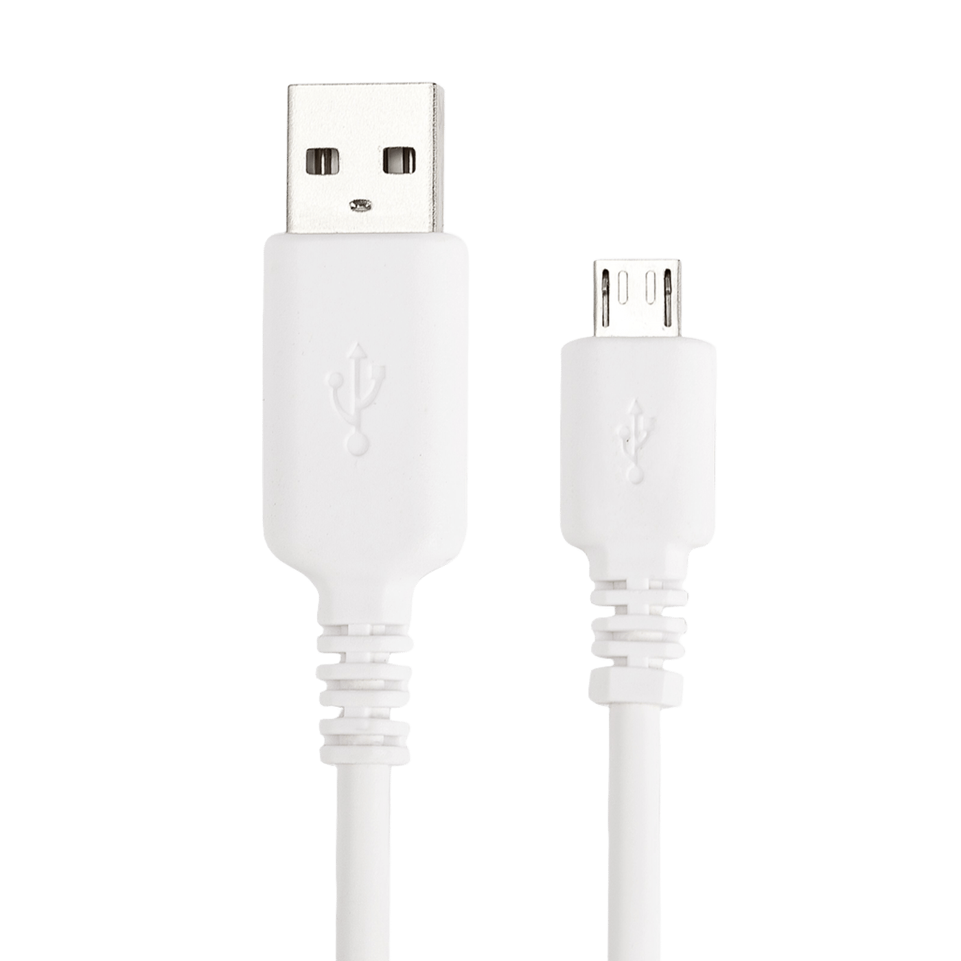 Linocell USB-A til Micro-USB-kabel Hvit 1 m