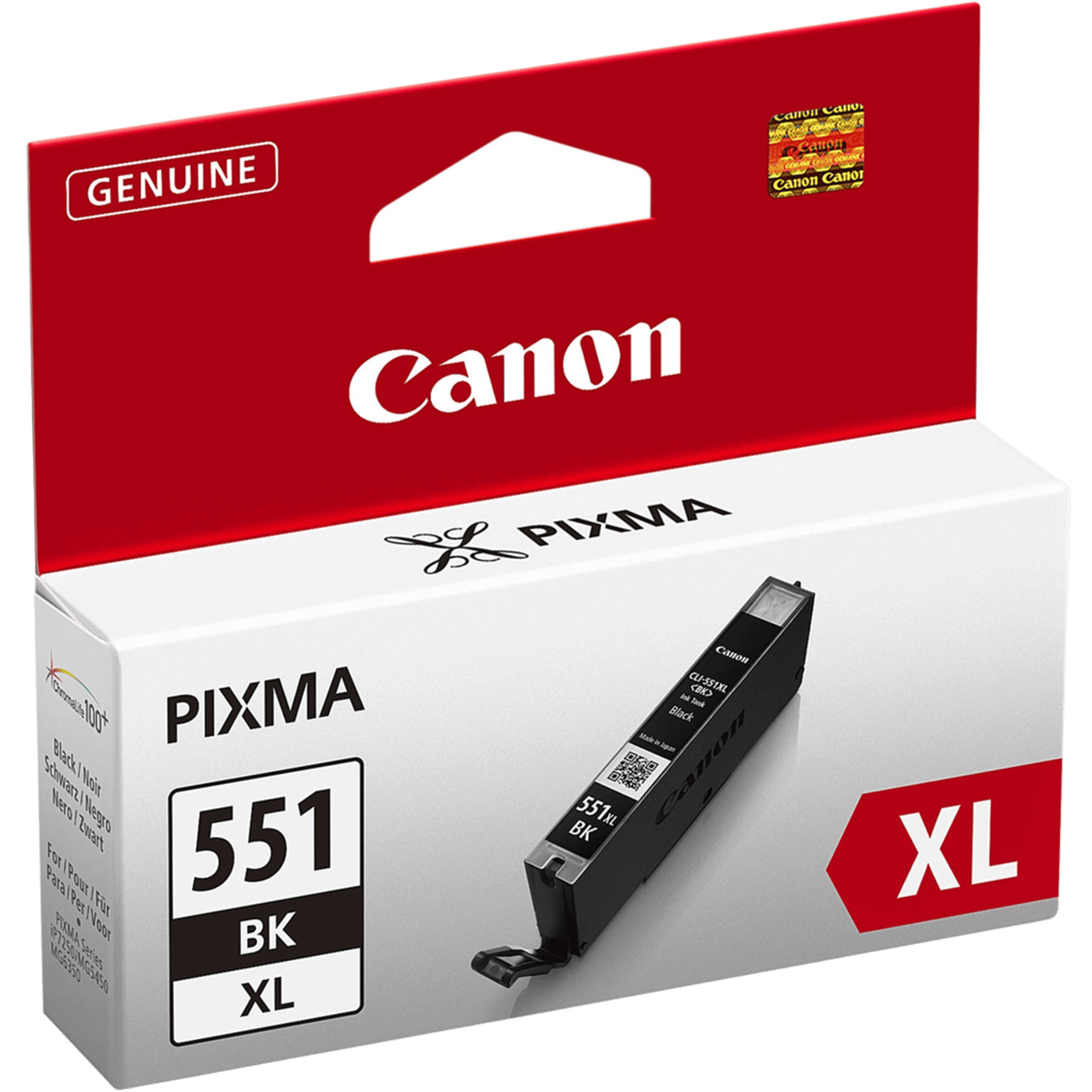 Canon CLI-551BK XL Bläckpatron Svart