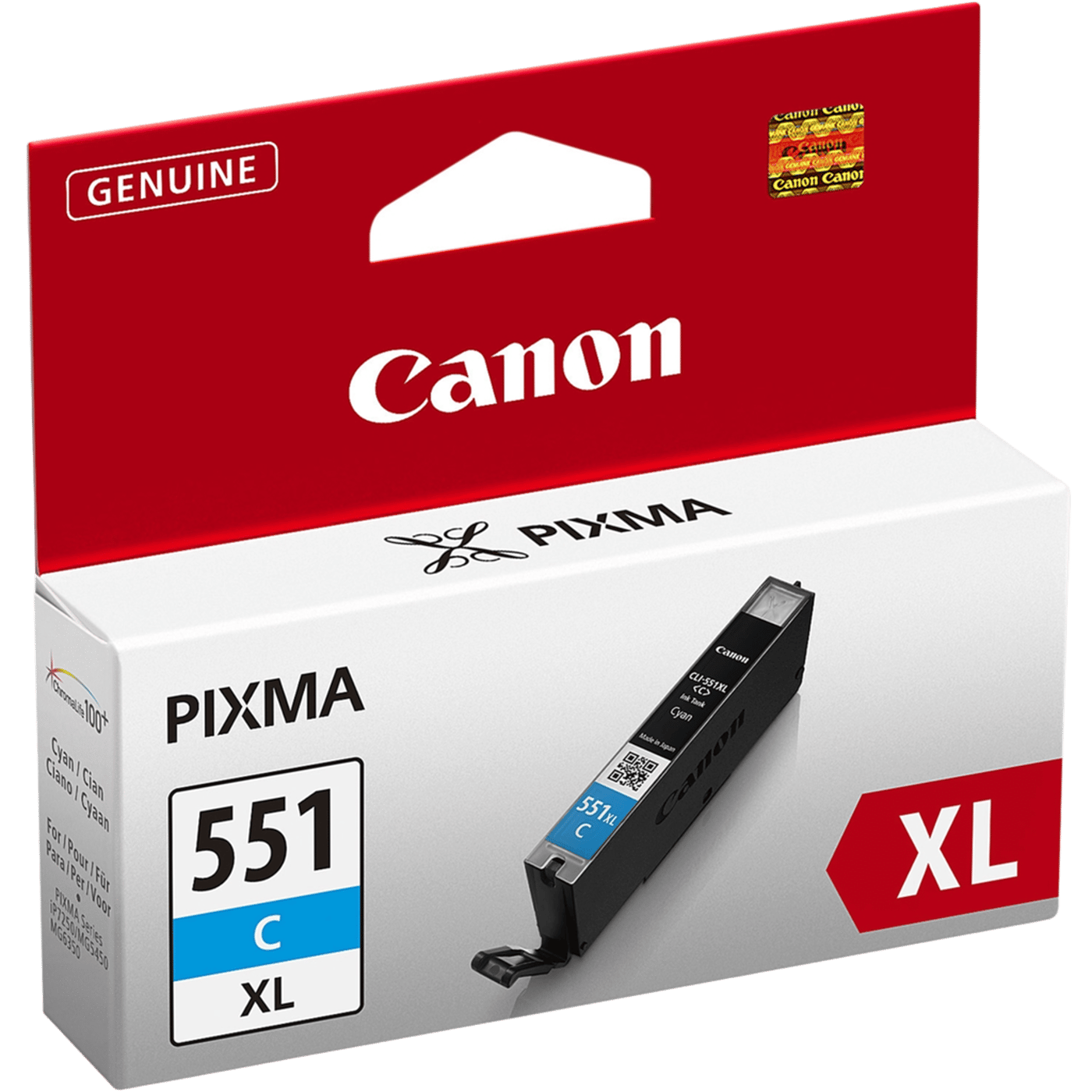 Canon CLI-551C XL Bläckpatron Cyan
