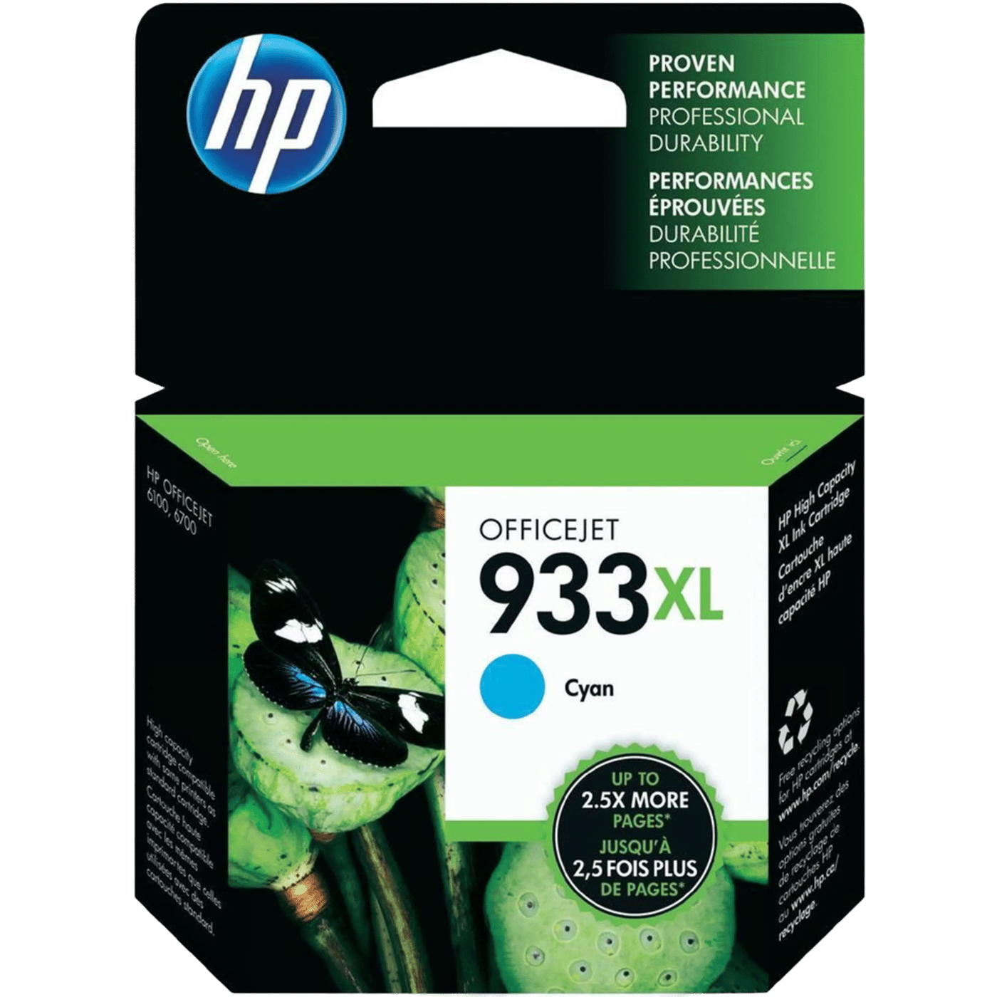 HP 933XL Bläckpatron Cyan