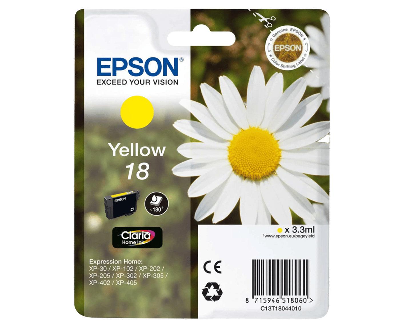 Epson T1804 - Gul