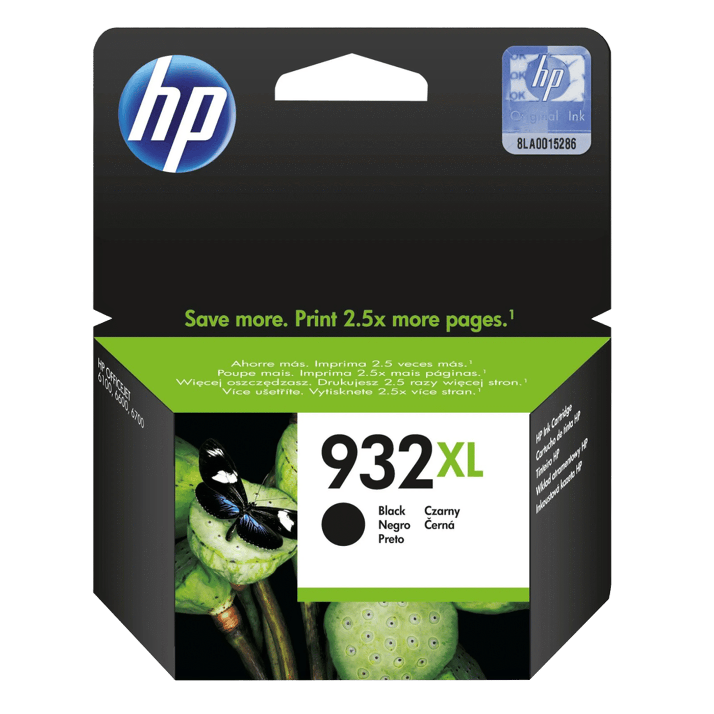 HP 932XL Bläckpatron Svart