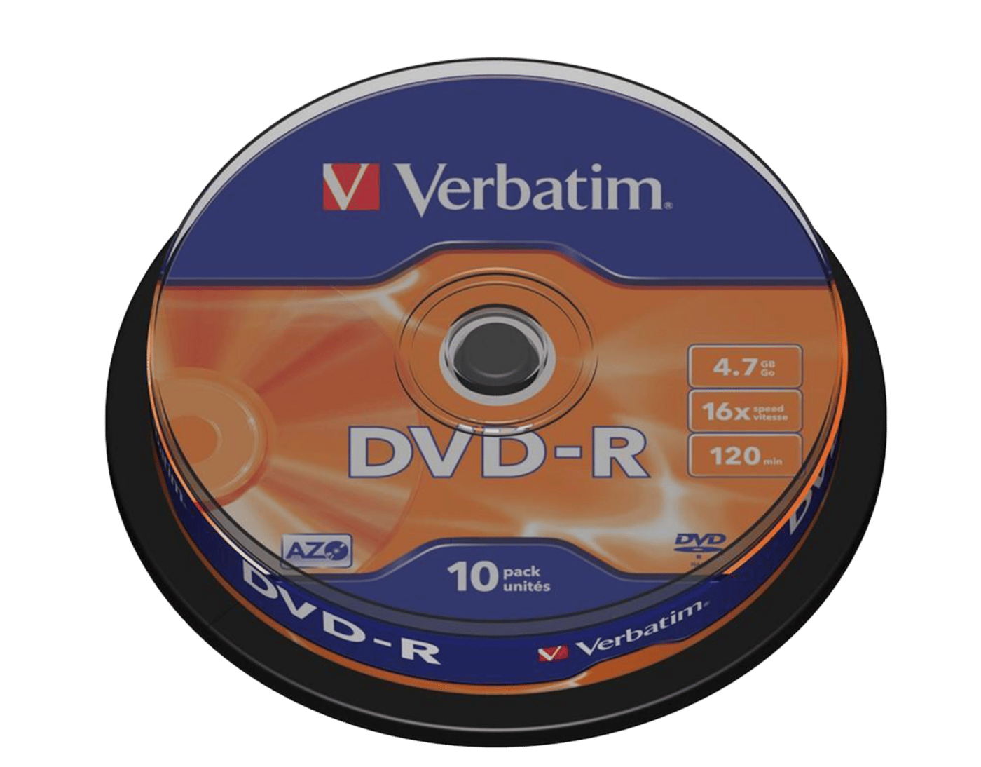 Verbatim DVD-R på spindel 10-pack