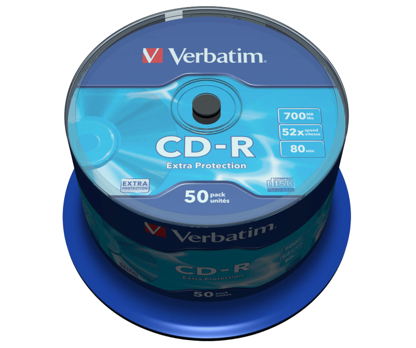 Verbatim CD-R-plater 50-pk.