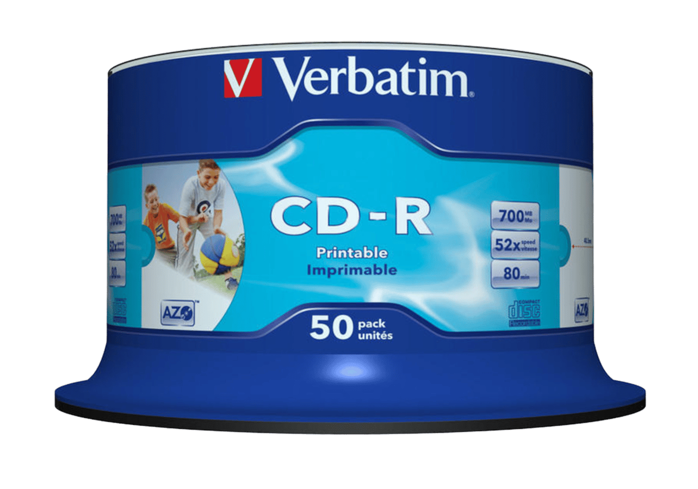 Verbatim CD-R Inkjet 50-pk.