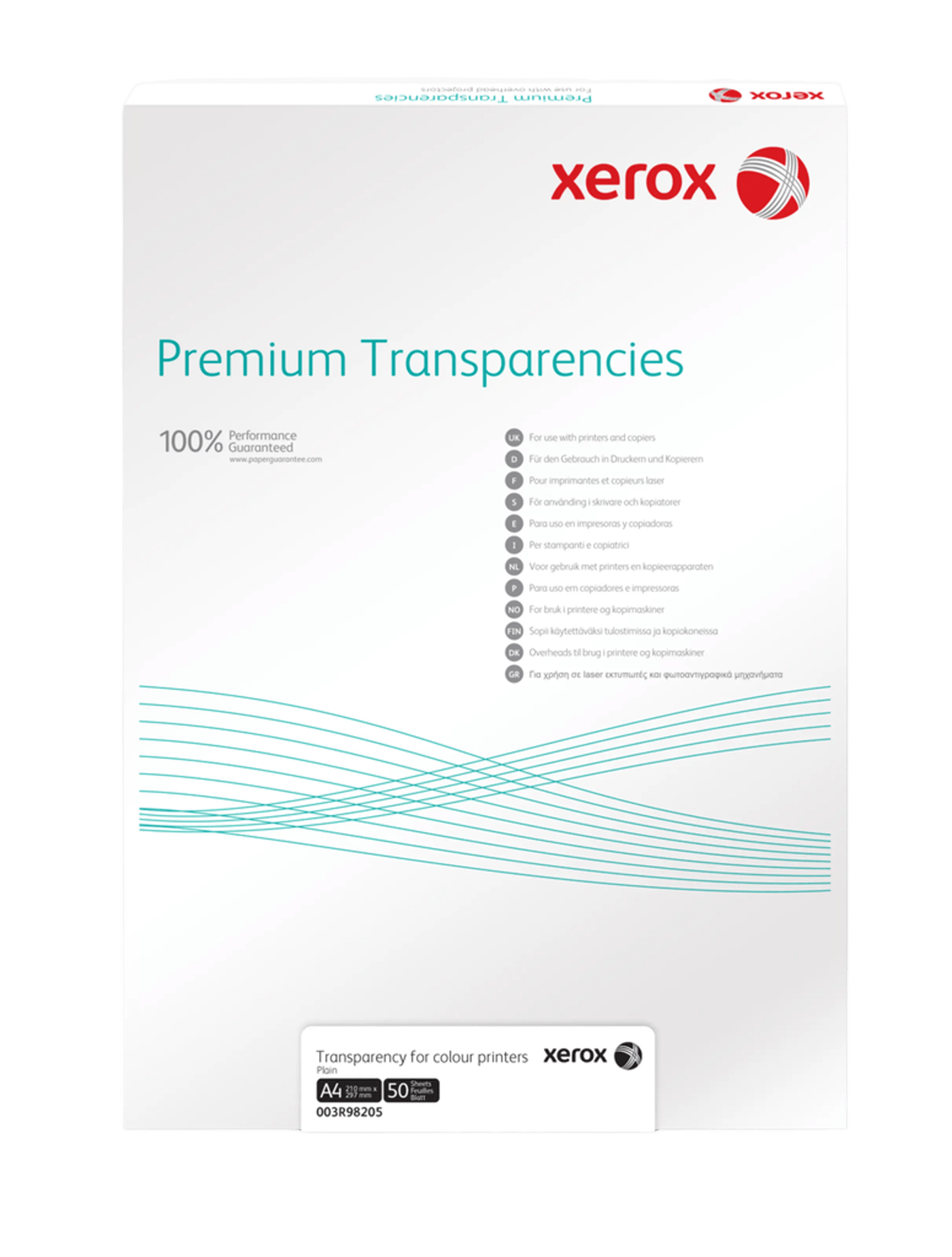 Xerox Overheadpapper Laser A4 50-pack