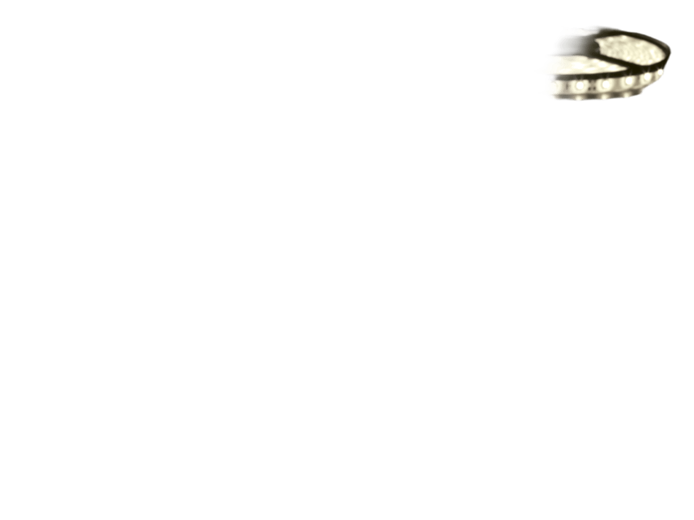Ledsavers LED-list Vit 3 m