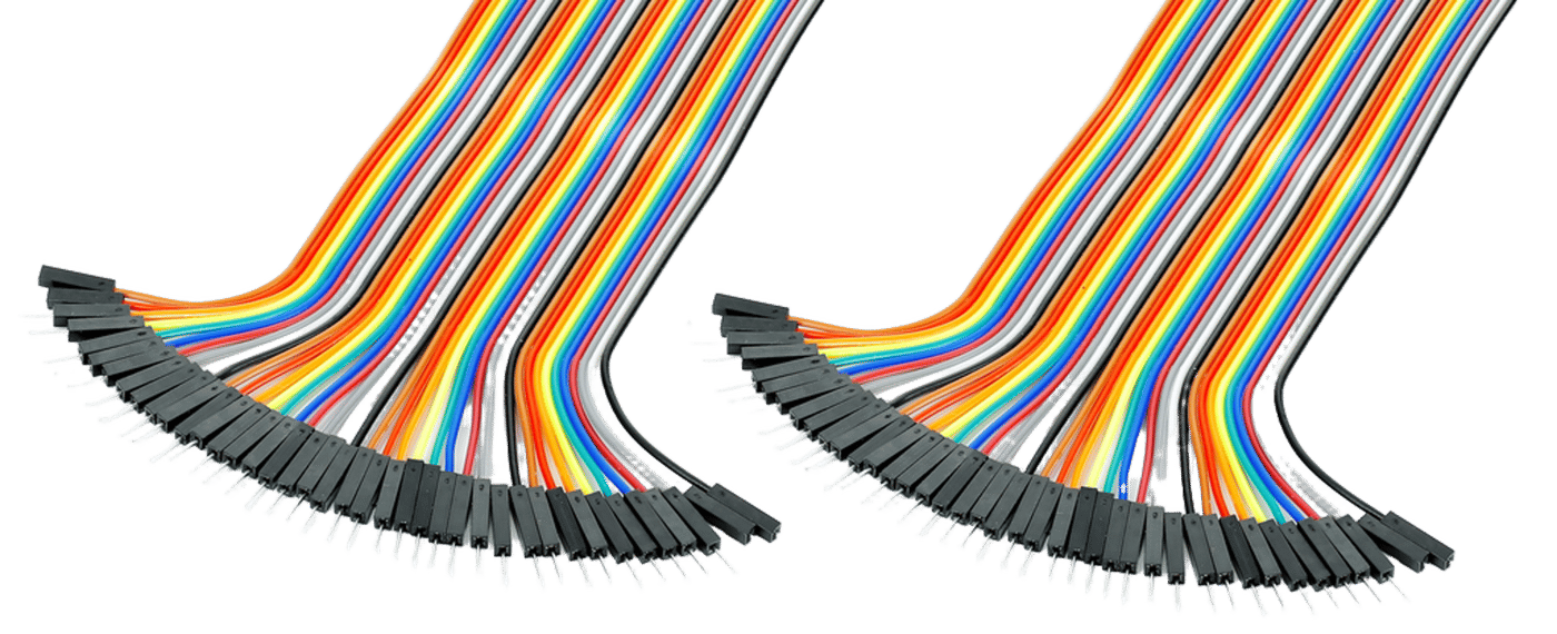 Luxorparts Delbar koblingskabel 40-polet Hann-hann