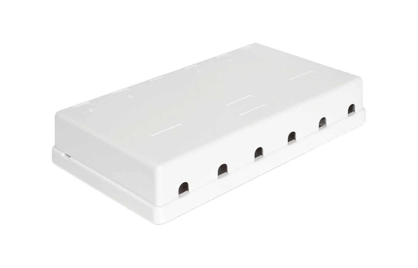 Keystone-uttagsbox 6 portar