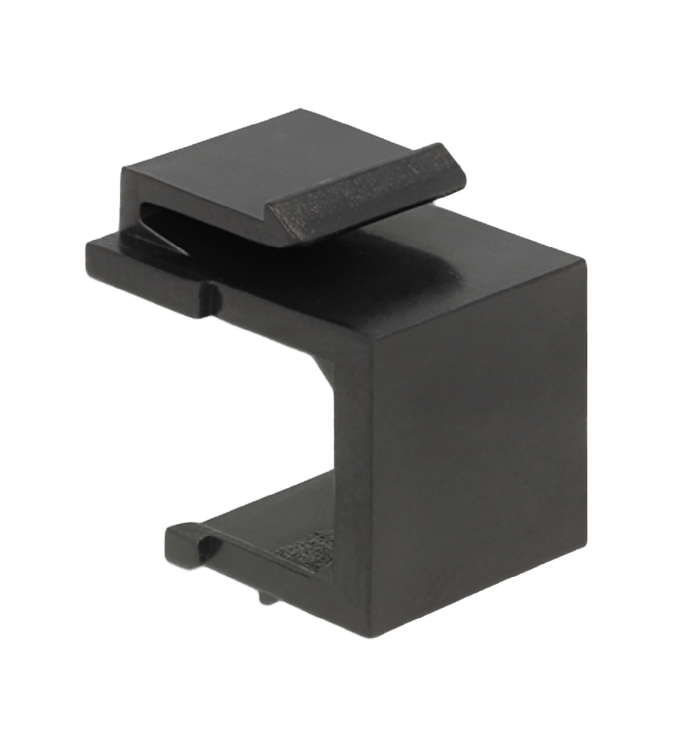 Keystone-uttagslock 4-pack Svart