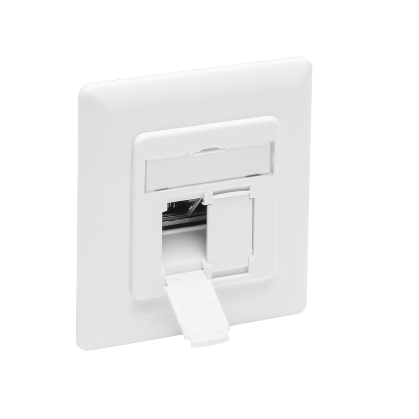 Luxorparts Infällt FTP-nätverksuttag Cat. 6 2-port