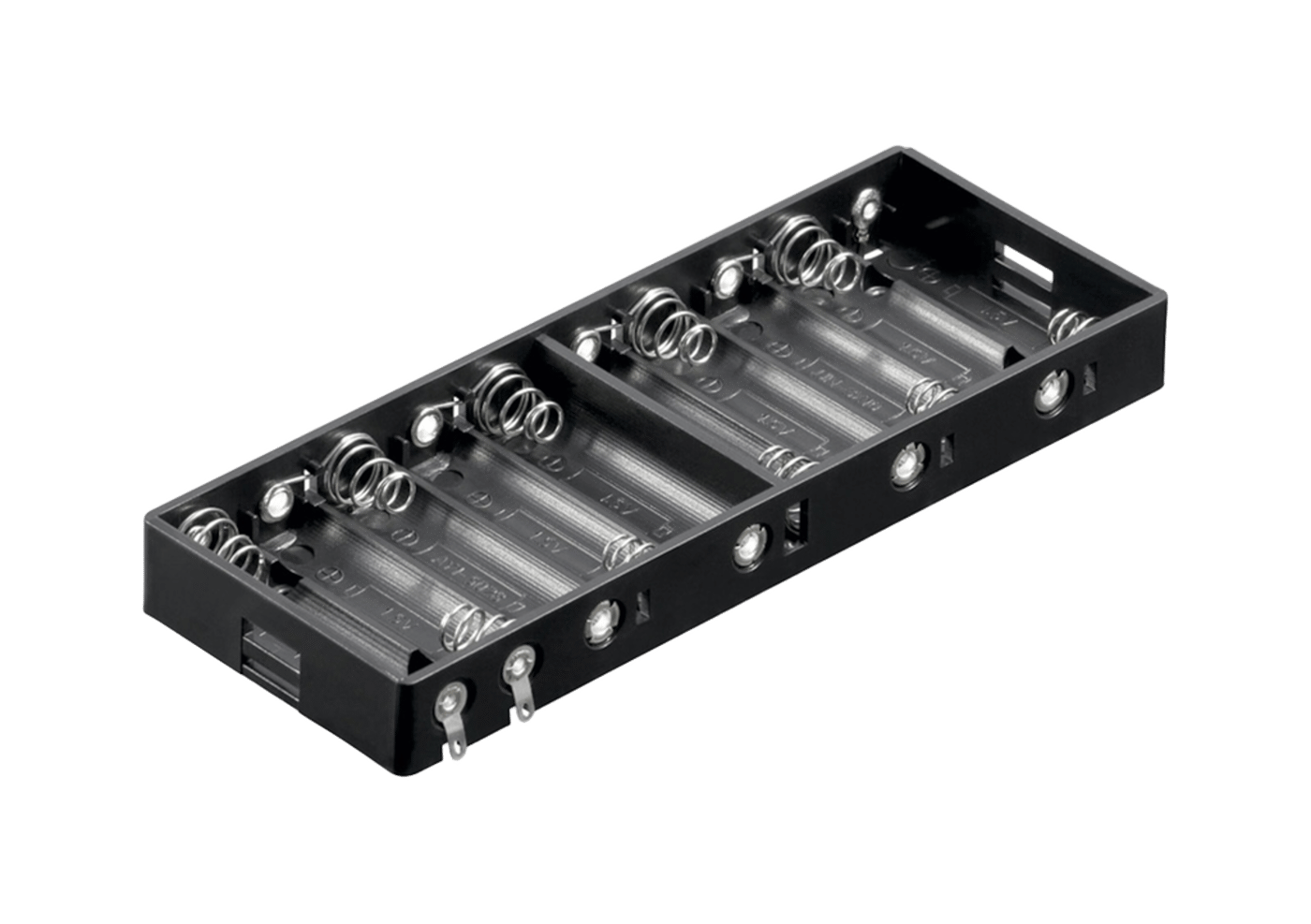 Batterihållare för 10x AA