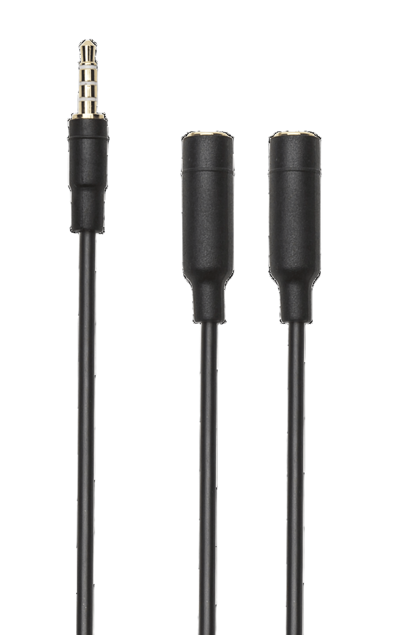 Luxorparts Adapter för datorheadset till mobil, konsol och dator Svart