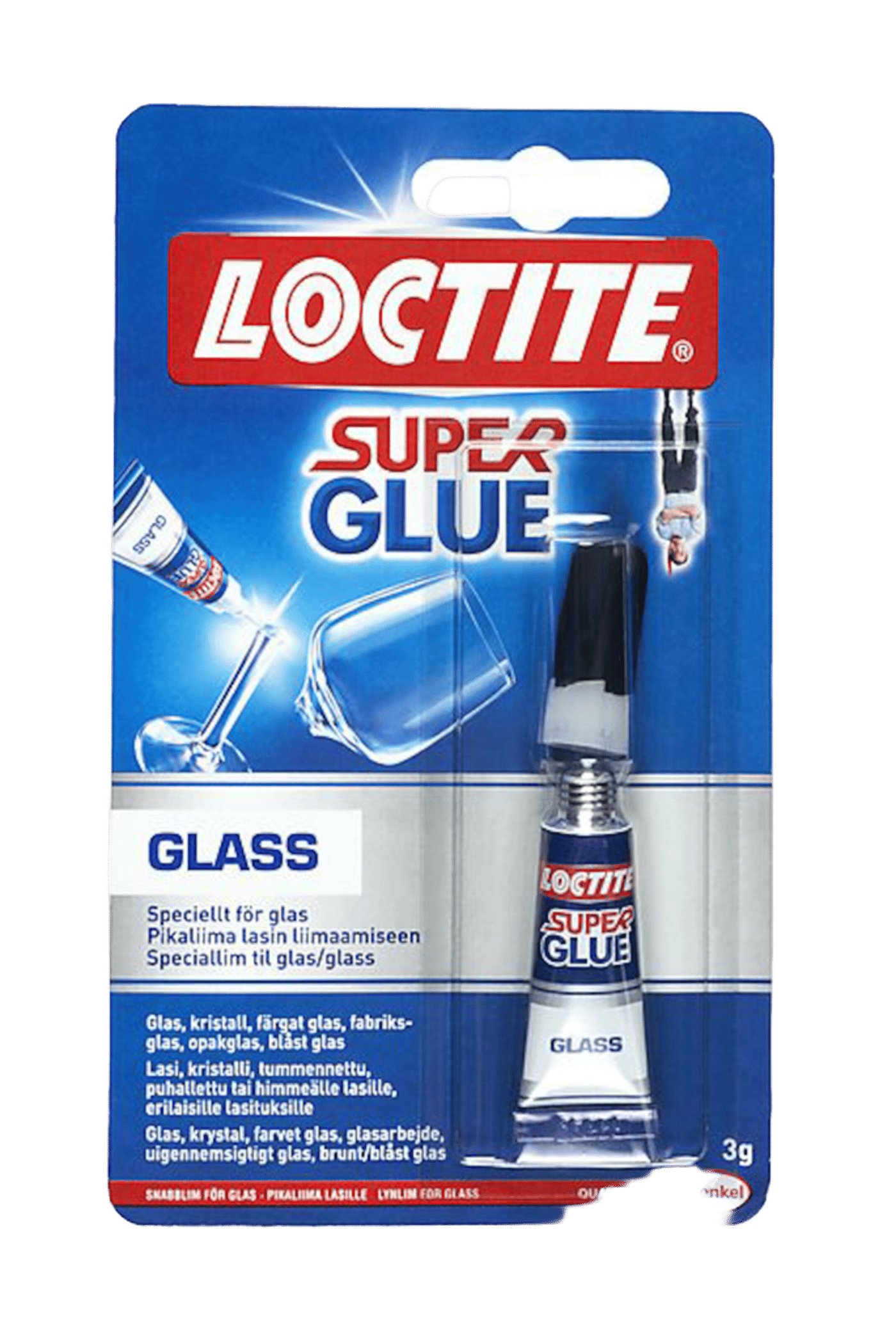 Loctite Super Glue Glass glasslim