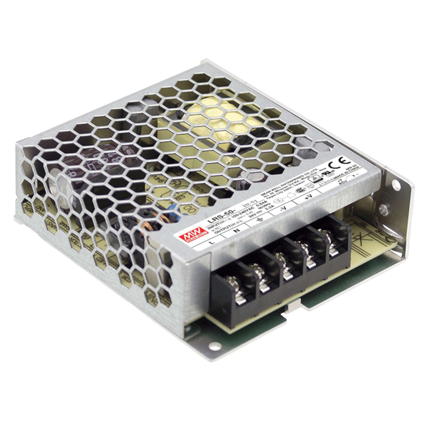 Mean Well Switchat nätaggregat 5 V (DC) 50 W