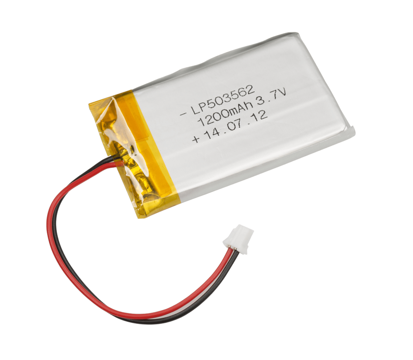 Luxorparts Li-Po-batteri 3,7 V med kontakt 1200 mAh