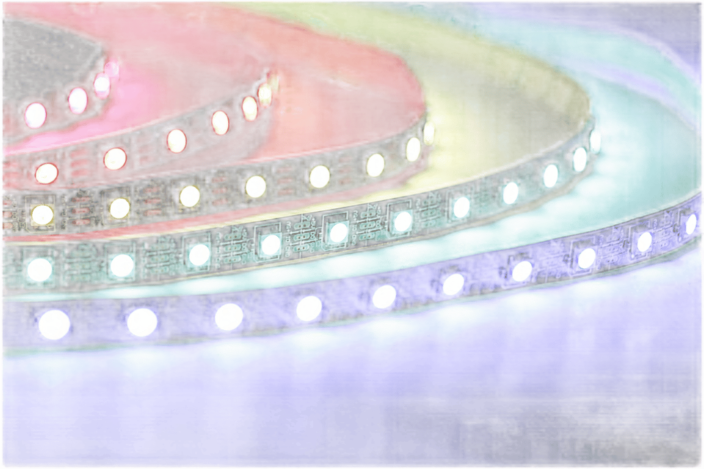 Luxorparts Adresserbar RGB LED-list 1 m