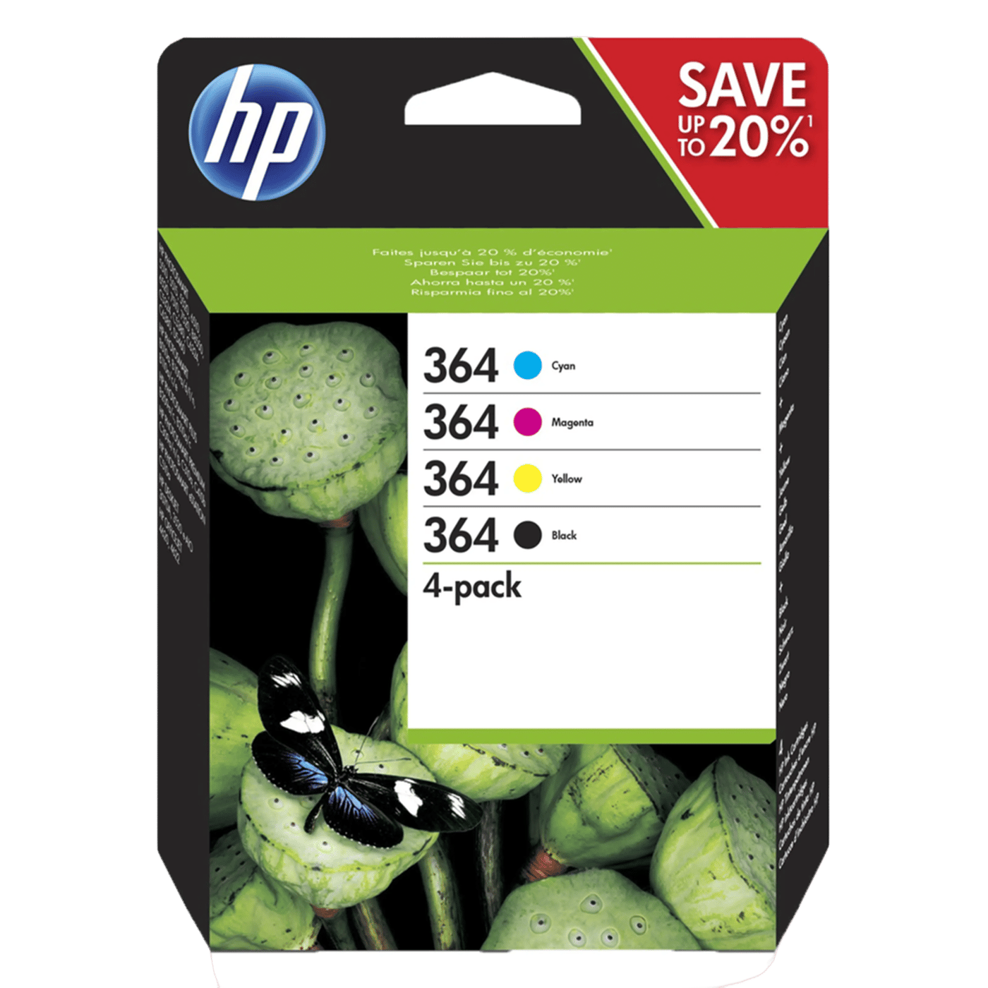 HP 364 4-pack
